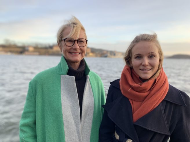 Elisabeth Grieg and Chrstine Spitten - Greig and WWF joins forces to fight plastic pollution