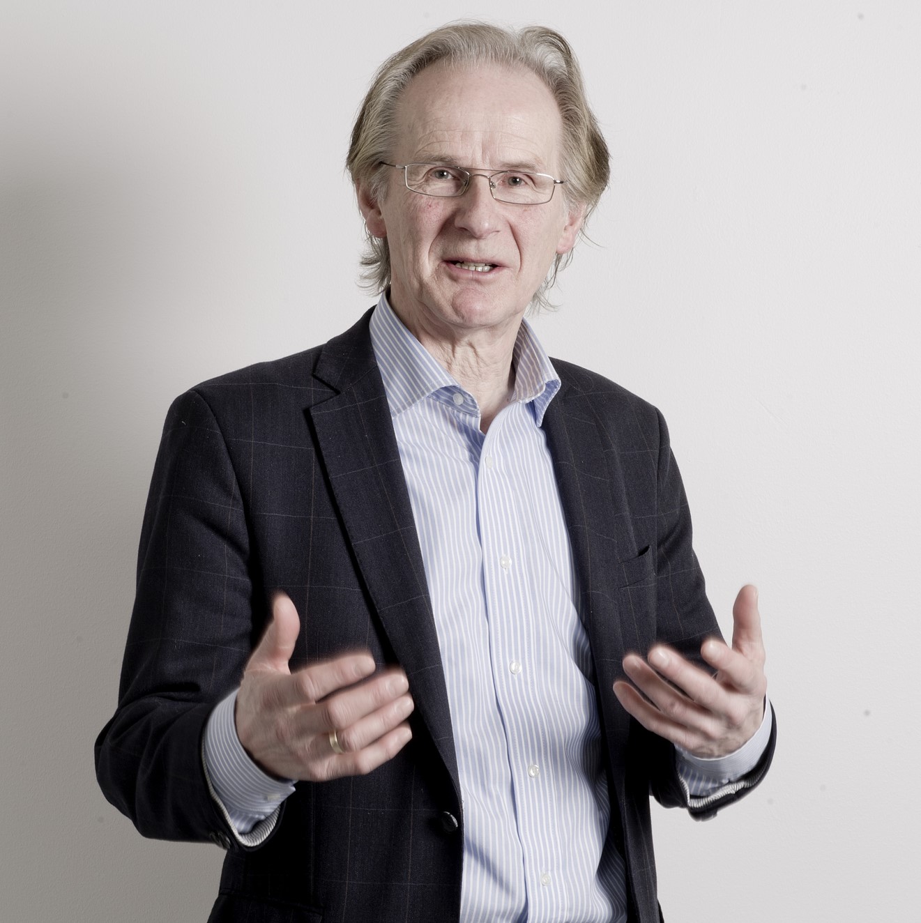 Professor Øystein Lie with a clear view on the challenges for the blue sector economy. Picture: Gorm K. Gaare.